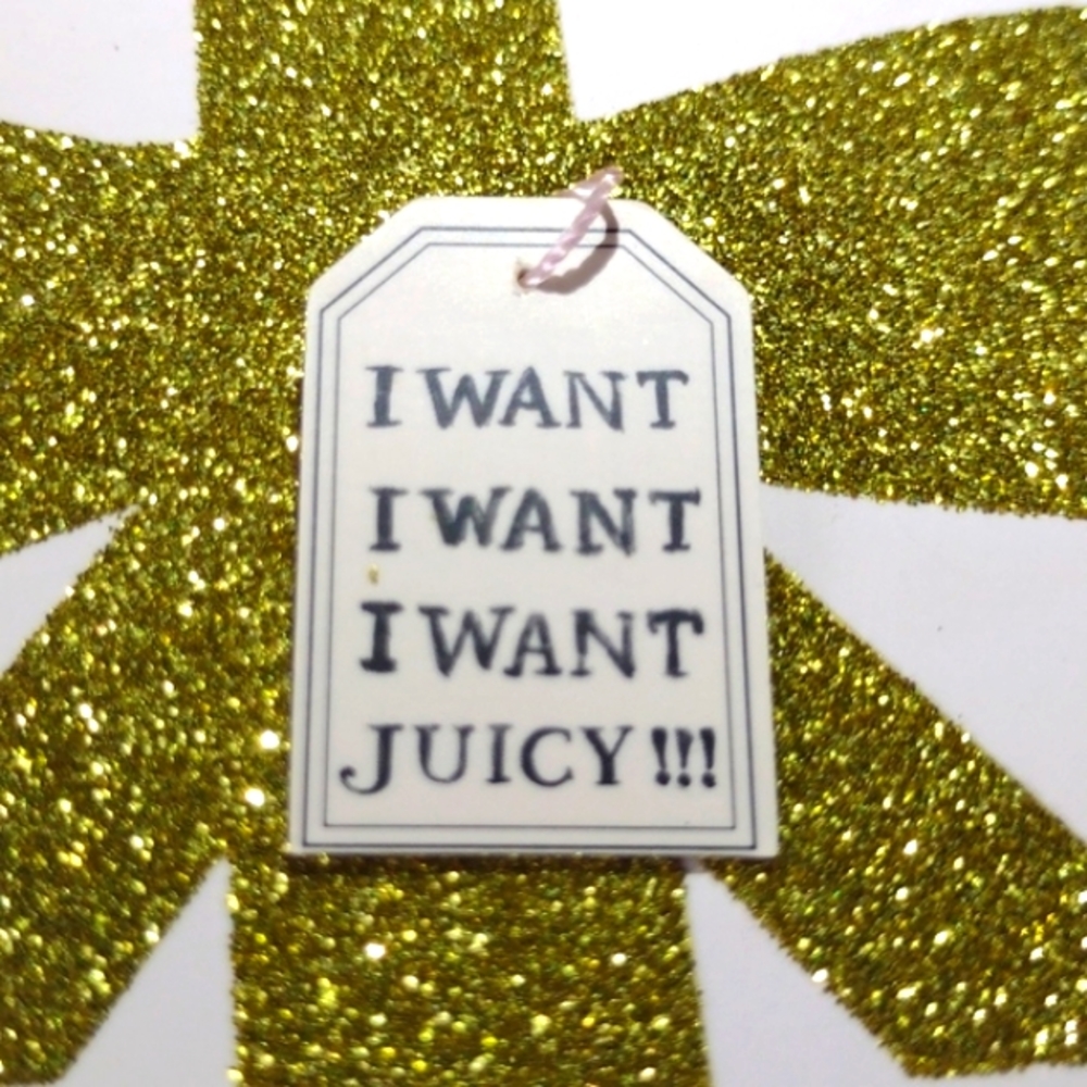 Juicy Holidays ✨ SILVER Polka Dot Suede Leather Wa - Picture 12 of 13
